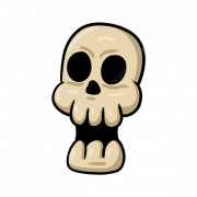 Cartoon Skull PNG Photo