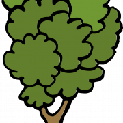 Cartoon Tree PNG File