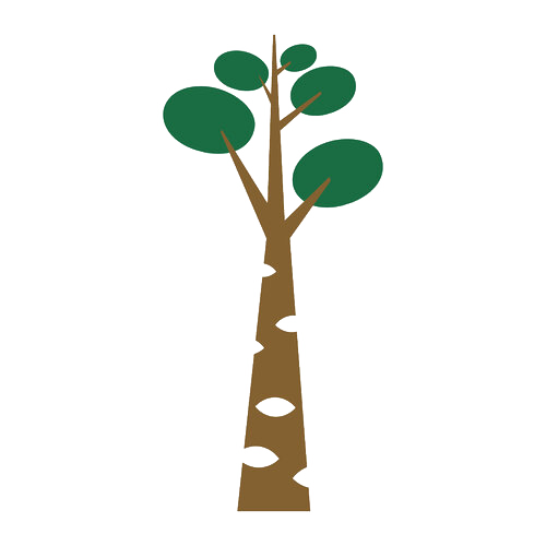 Cartoon Tree PNG Image File