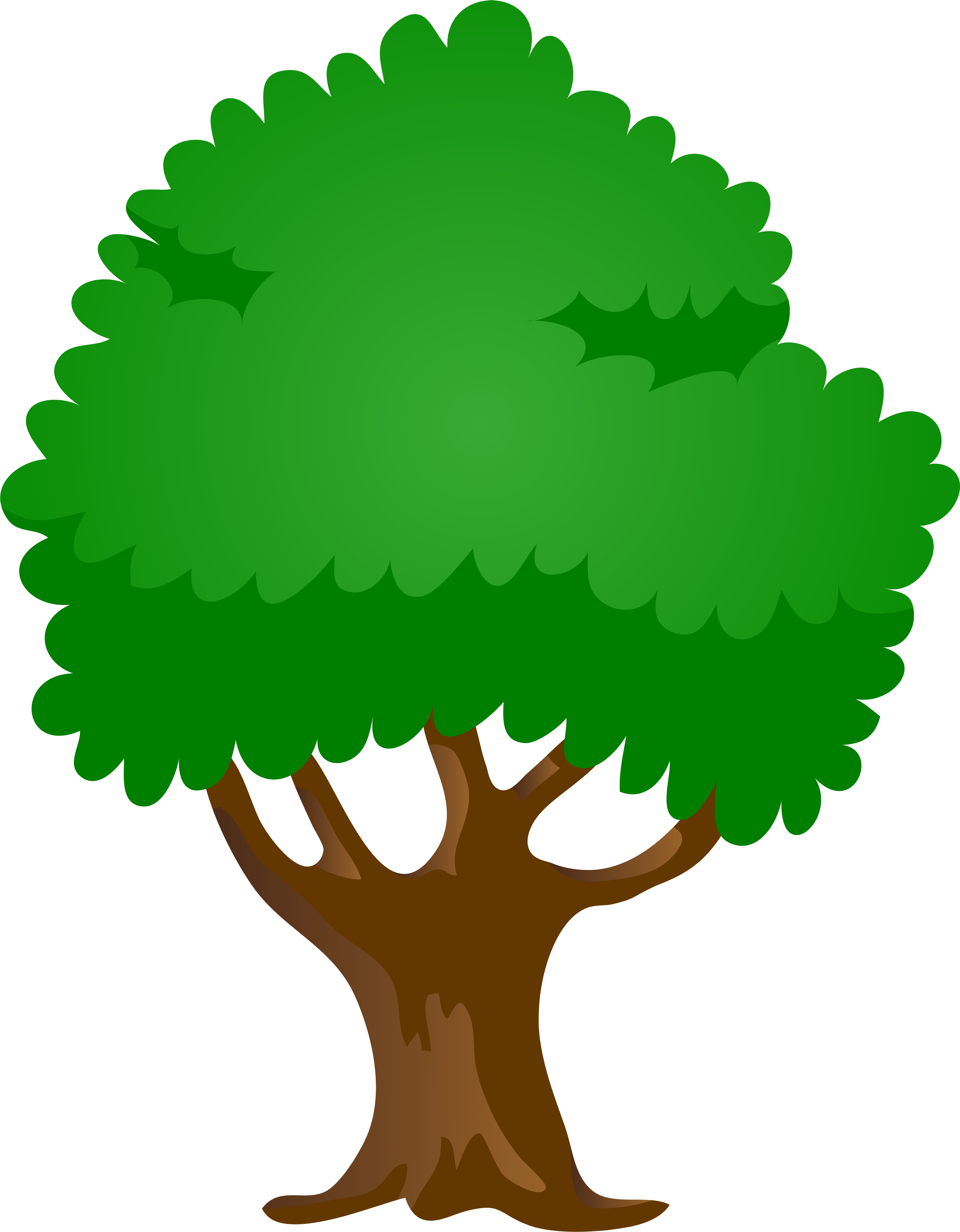 Cartoon Tree PNG Image