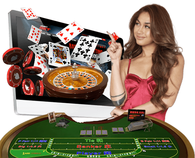 Casino Girl PNG HD Image