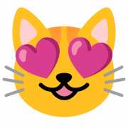 Cat Emoji PNG Image File