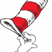 Cat In The Hat Background PNG