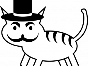 Cat In The Hat PNG Pic