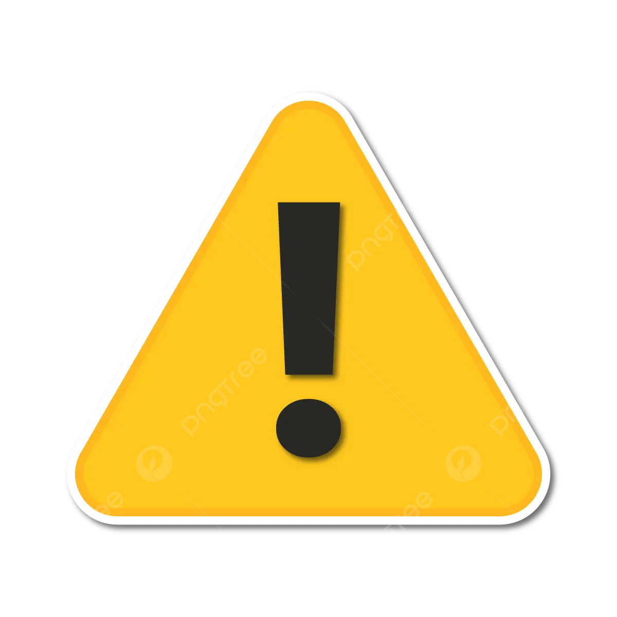 Caution Sign PNG File
