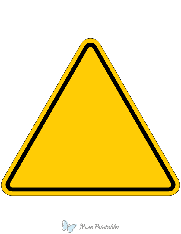 Caution Sign PNG Free Image