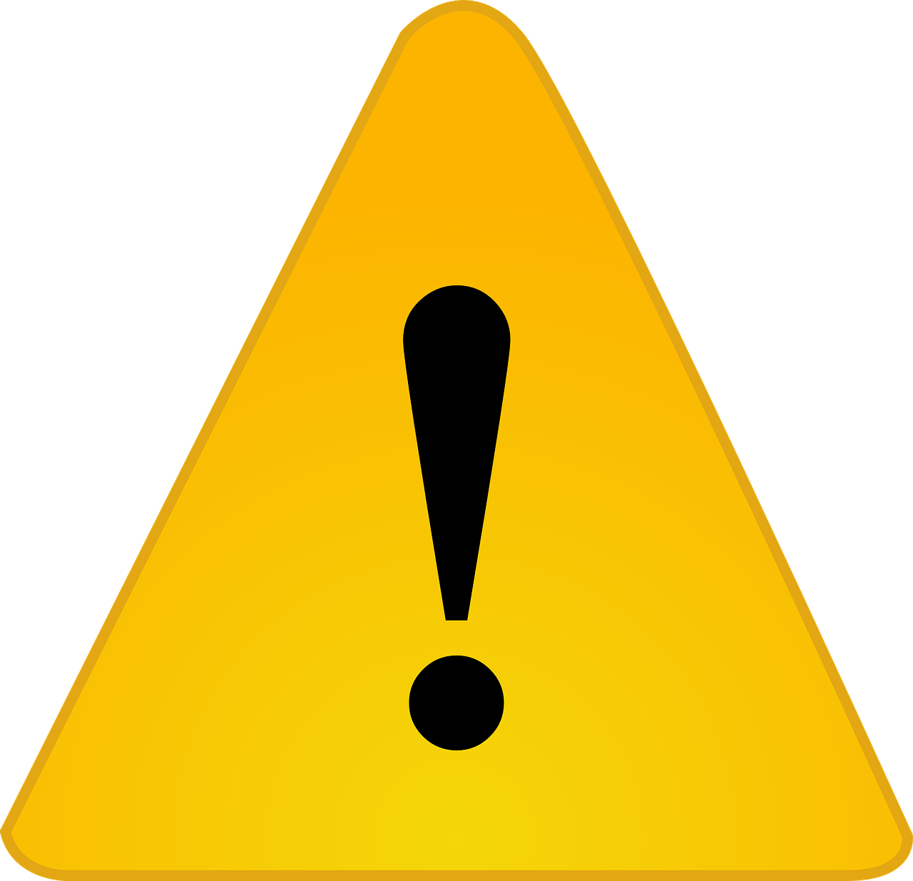 Caution Sign PNG Picture