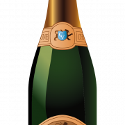 Champagne Bottle Transparent
