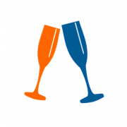 Champagne Glasses PNG Image