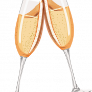 Champagne Glasses Transparent