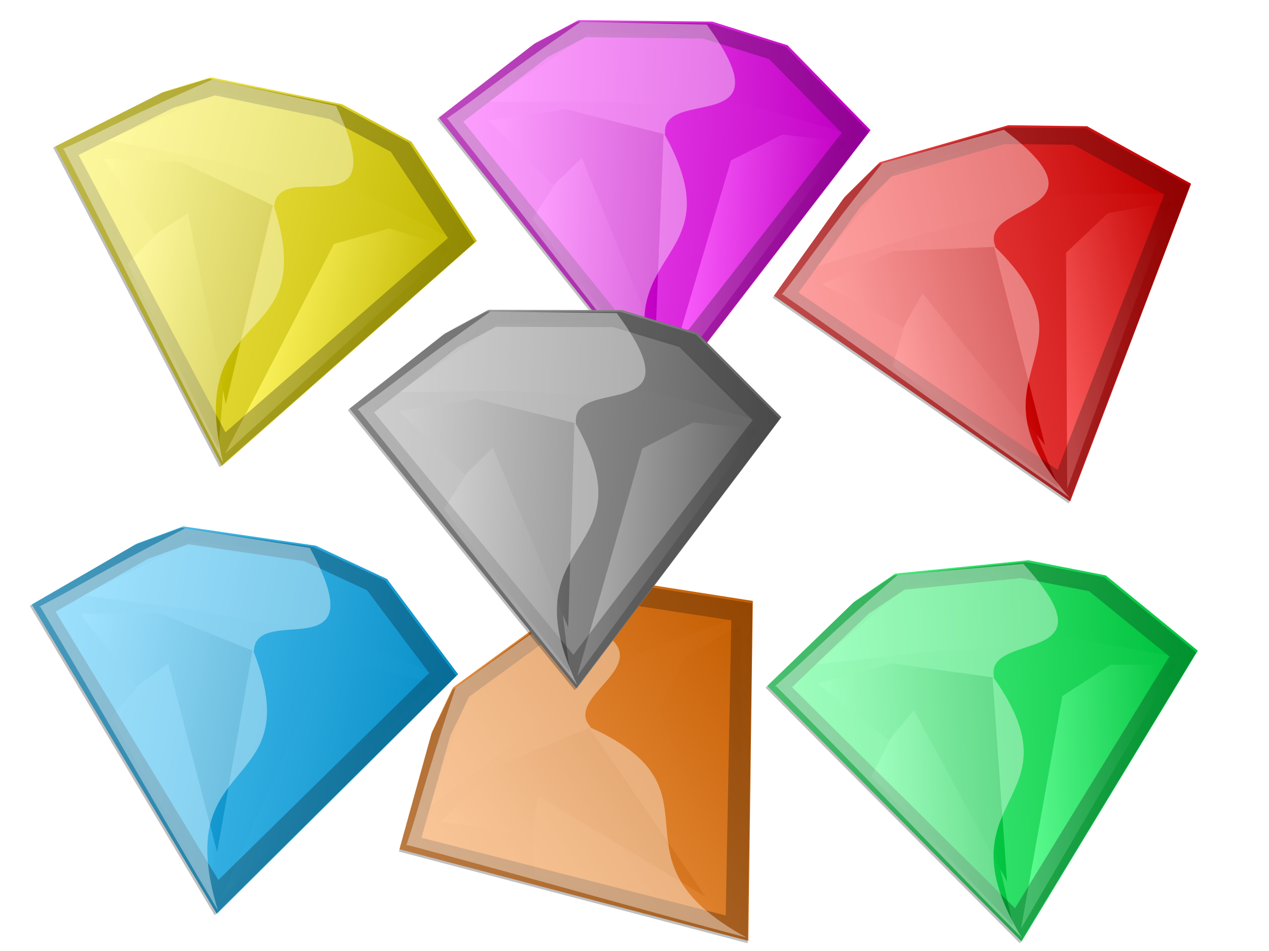 Chaos Emeralds No Background