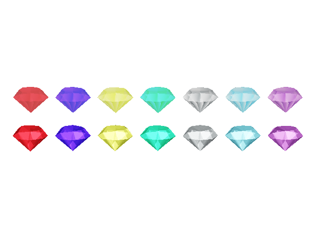 Chaos Emeralds PNG Image File