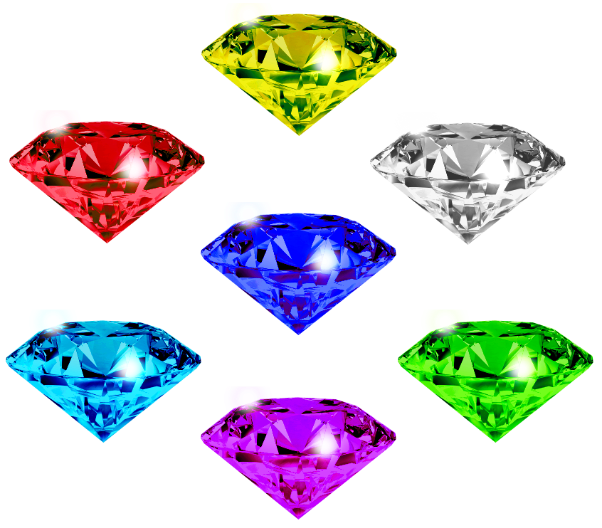 Chaos Emeralds PNG Pic