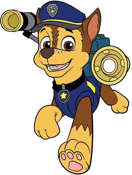 Chase Paw Patrol PNG Background