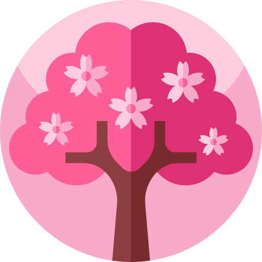 Cherry Blossom Tree PNG Cutout