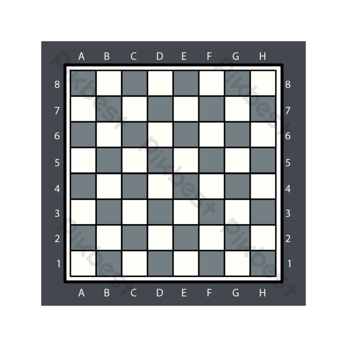 Chess Board PNG Image File