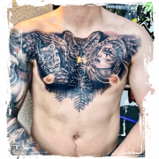 Chest Tattoo PNG Free Image