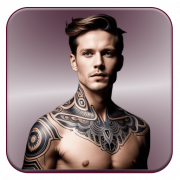 Chest Tattoo PNG Image File