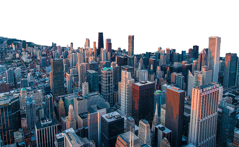 Chicago Skyline No Background