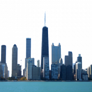Chicago Skyline PNG Background