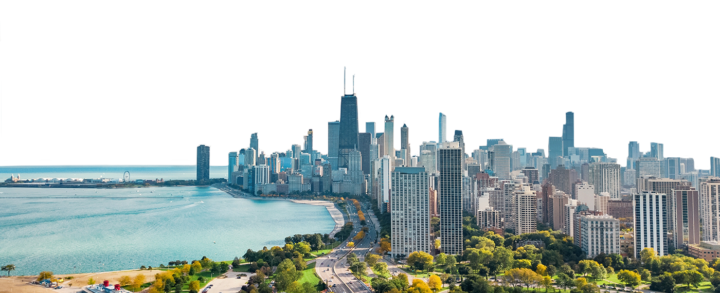 Chicago Skyline PNG Image HD