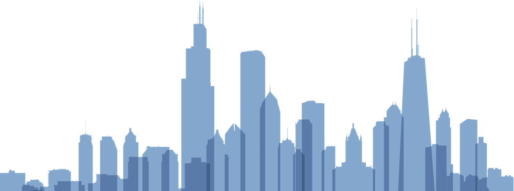 Chicago Skyline Transparent
