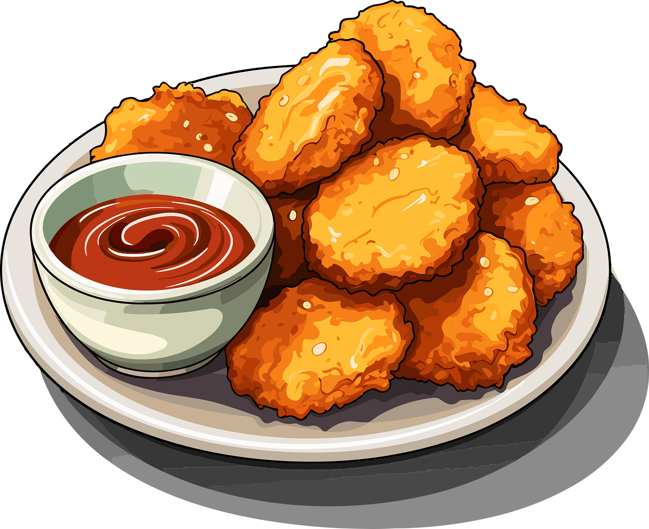 Chicken Nuggets PNG Picture