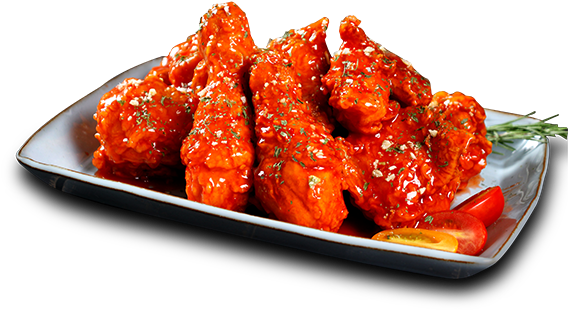 Chicken Wing Background PNG