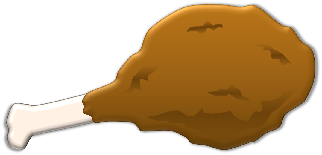 Chicken Wing PNG Cutout