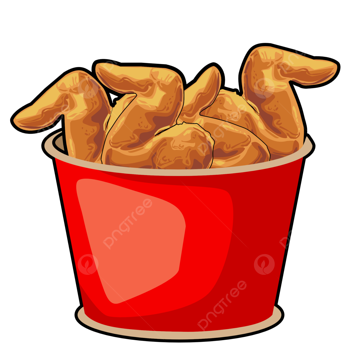 Chicken Wing PNG Image