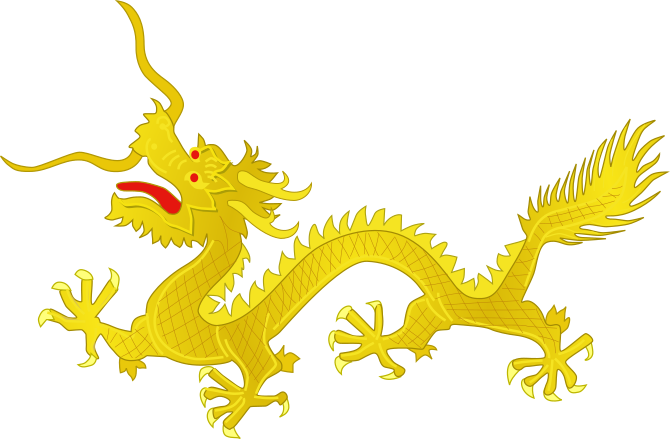 China Dragon PNG Cutout