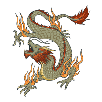 China Dragon PNG Image File