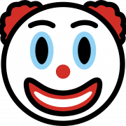 Clown Face PNG Clipart