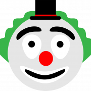 Clown Face PNG HD Image