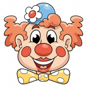 Clown Face PNG Image File