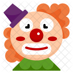 Clown Face PNG Pic