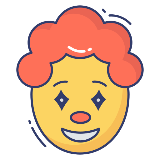 Clown Face PNG Picture