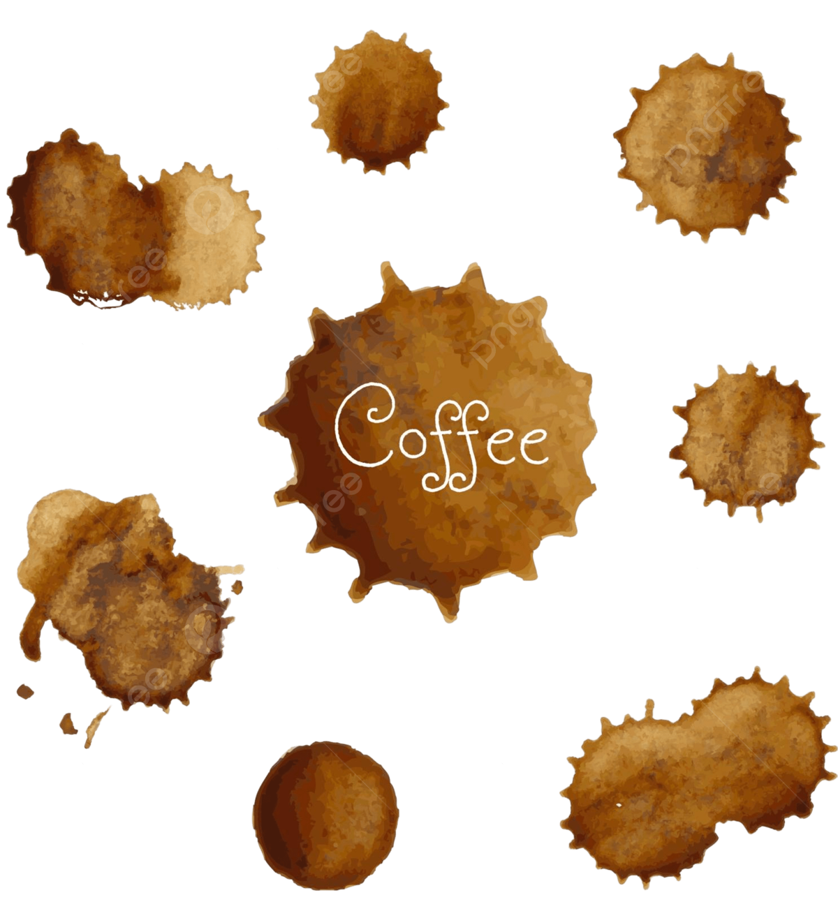 Coffee Stain No Background
