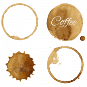 Coffee Stain PNG Background