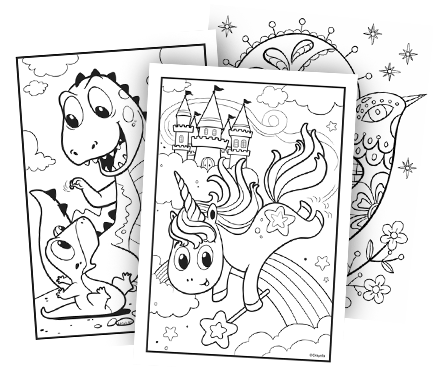 Coloring Pages PNG Clipart