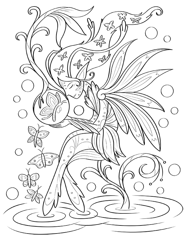 Coloring Pages PNG Free Image