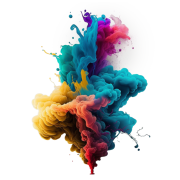 Colourful Smoke PNG Cutout