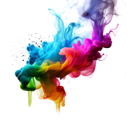 Colourful Smoke PNG Images HD