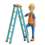 Construction Worker PNG File