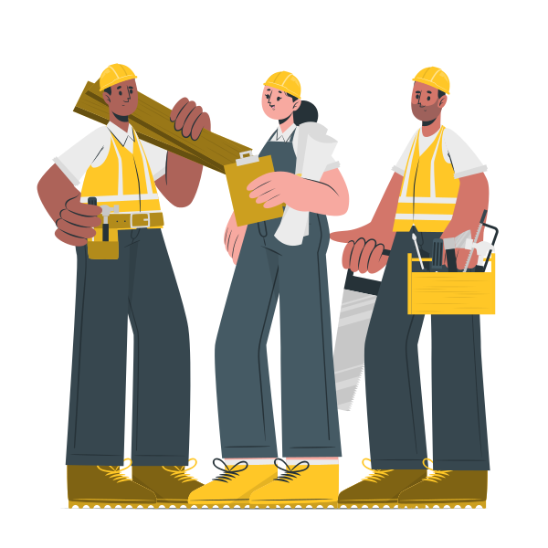 Construction Worker PNG Photo
