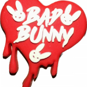 Corazon De Bad Bunny PNG HD Image