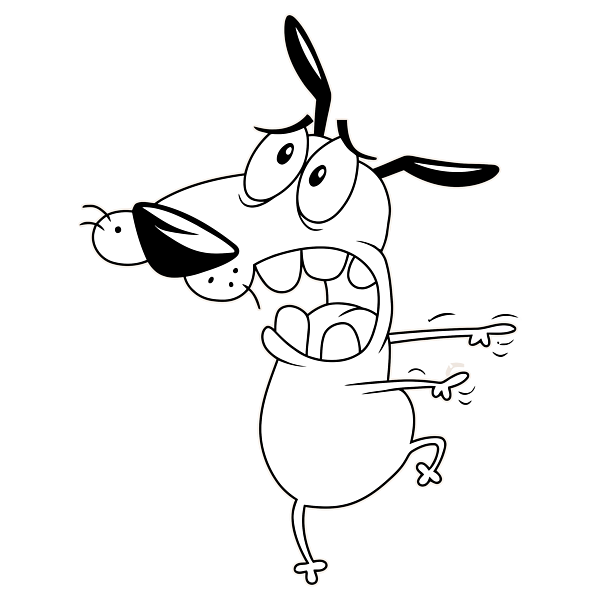 Courage The Cowardly Dog PNG HD Image