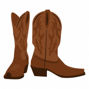 Cowgirl Boot PNG File