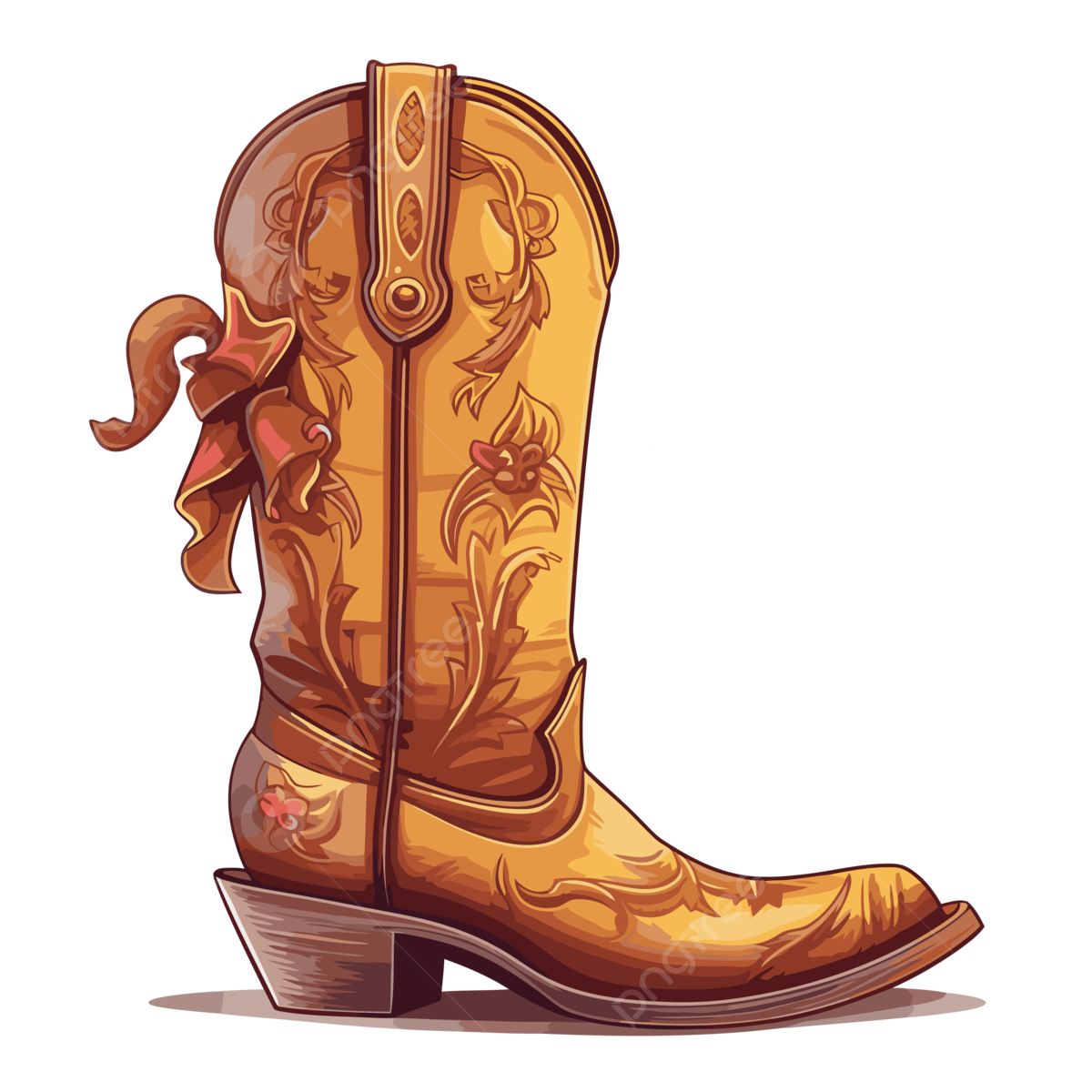 Cowgirl Boot PNG Images