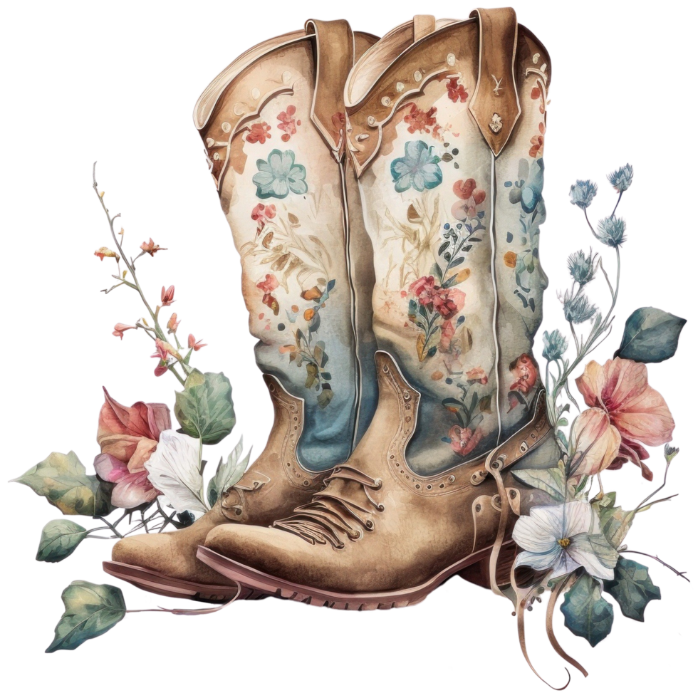 Cowgirl Boot Transparent
